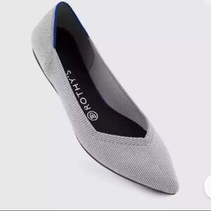 Rothy’s The Point in Flax Birdseye **Retired** Size 8.5